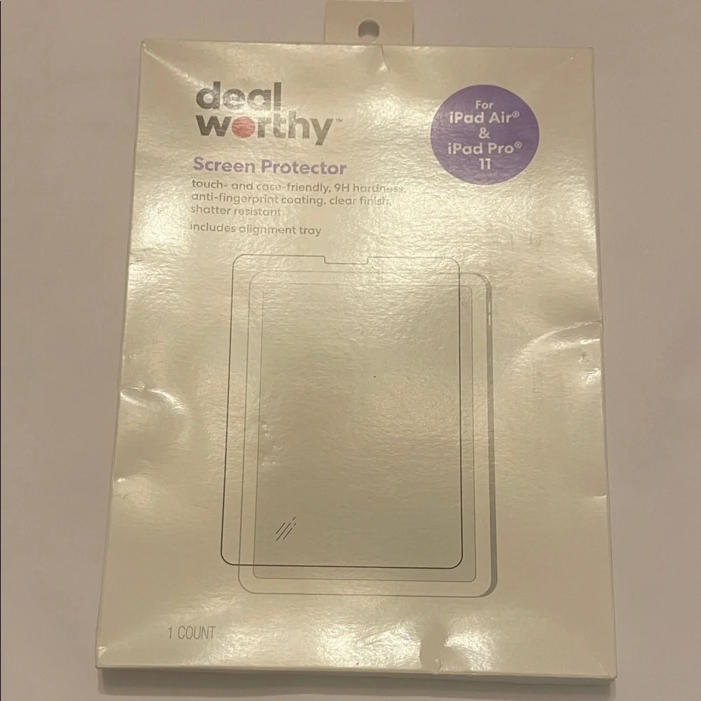 Screen Protector for iPad Pro 11-inch and iPad Air.